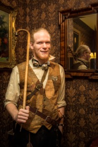 Steampunk-Shooting in der Grotesque Absinth-Bar in Aachen Ein Mann von Welt