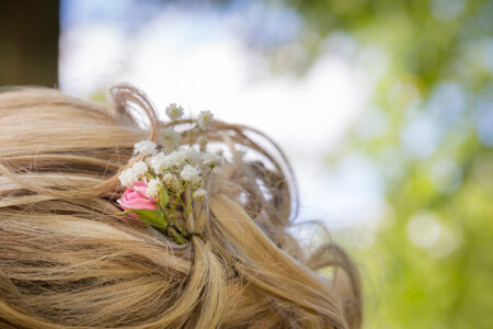 Der Haarschmuck der Braut Haarschmuck